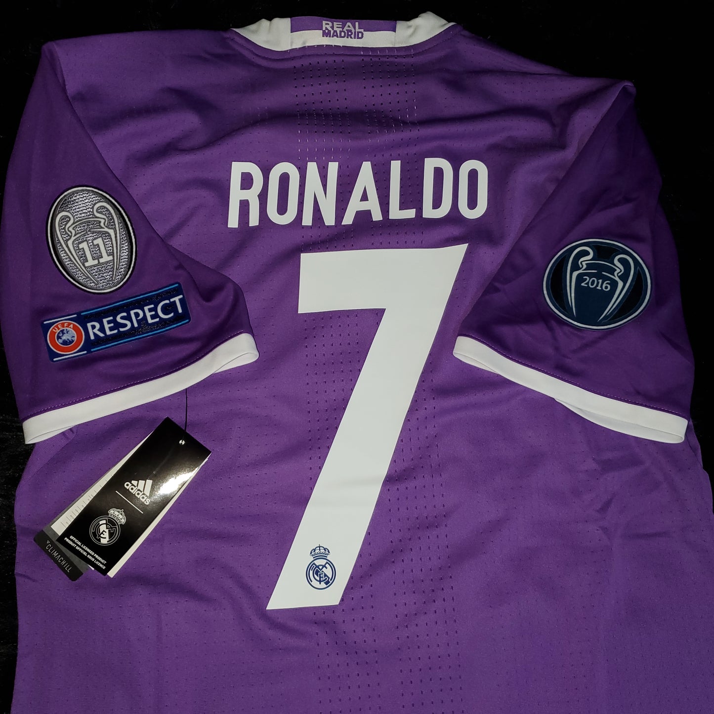 Real Madrid Retro final Uefa Champions   2017 used