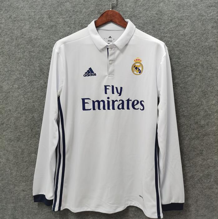 Real Madrid 2016 2017 home long sleeve manga larga used