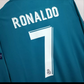 Real Madrid 2017 2018 3era cr7 used manga larga