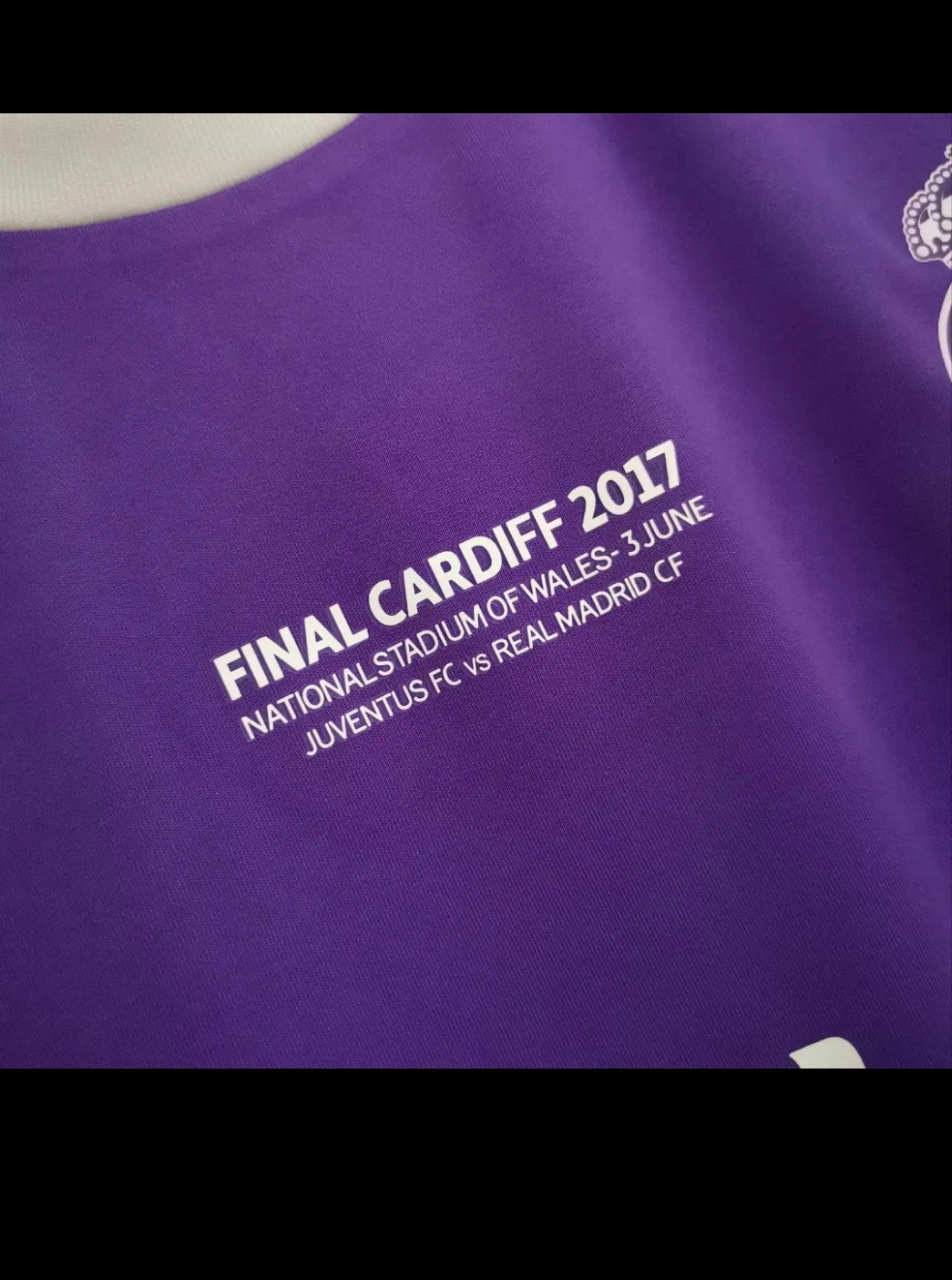 Real Madrid Retro final Uefa Champions   2017 used