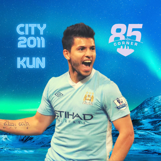 Manchester home City Retro  2011/ 2012 used